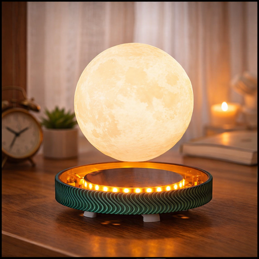 Magnetic Levitating Lamp – Floating Moon, Saturn or Light Bulb LED Table Lamp