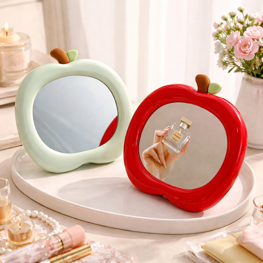 Apple Shape Decorative Makeup Mirror