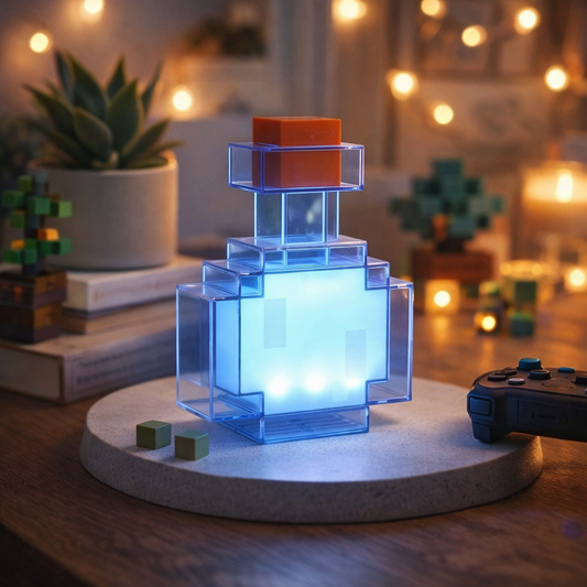 MC Game Liquid Potion Night Light – Color Changing LED Bottle Lamp