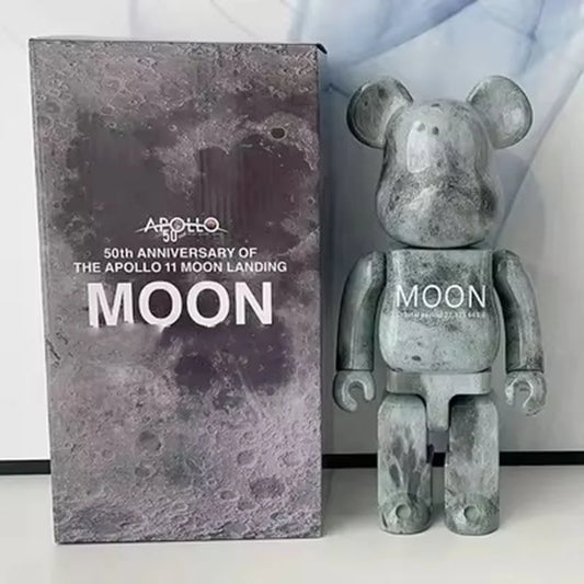Bearbrick 400% Moon 2G Van Gogh Starry Sky Figurine 28cm