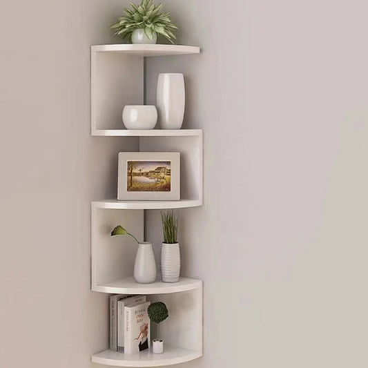 Boho Corner Floating Wall Shelf 2/4/5 Layers